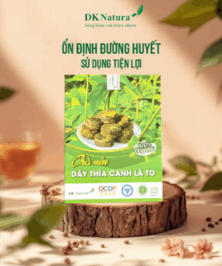 Trà nén Dây thìa canh lá to (Hộp 45 viên x 5g)